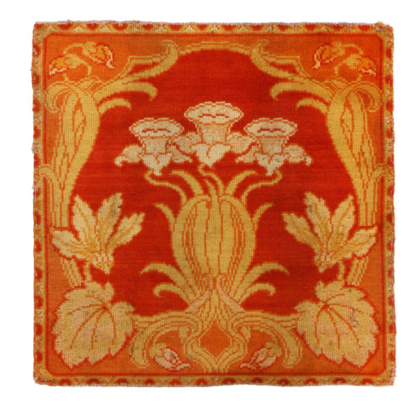 Rug & Kilim Wool Red/Yellow Rug Wayfair